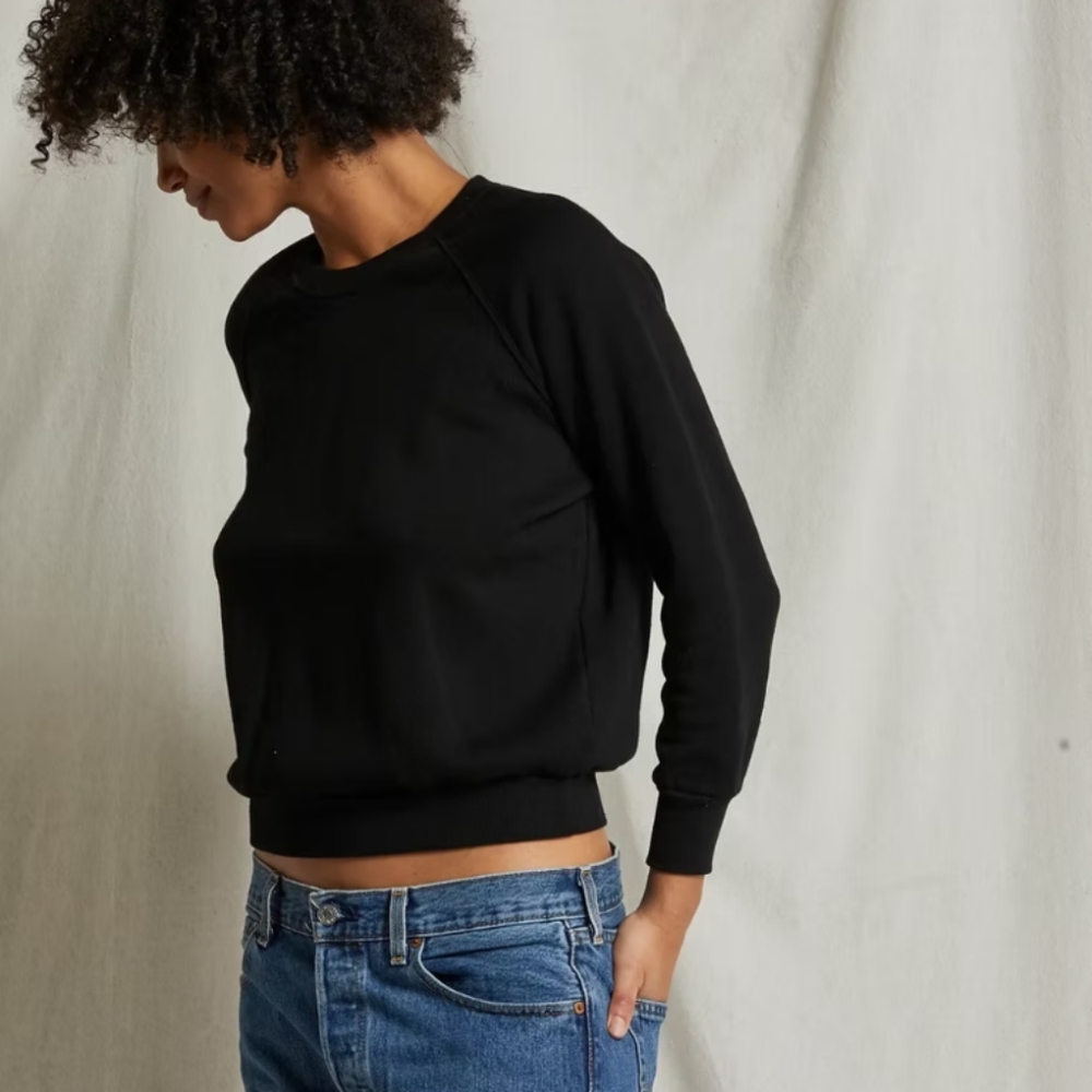 perfectwhitetee Black Sweatshirt